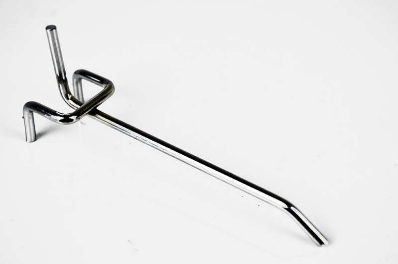 PEGBOARD HOOK 100MM X 3.5MM BULK PACK OF 50 PIECES