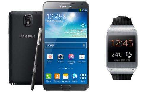 Samsung Note 3 and Gear watch