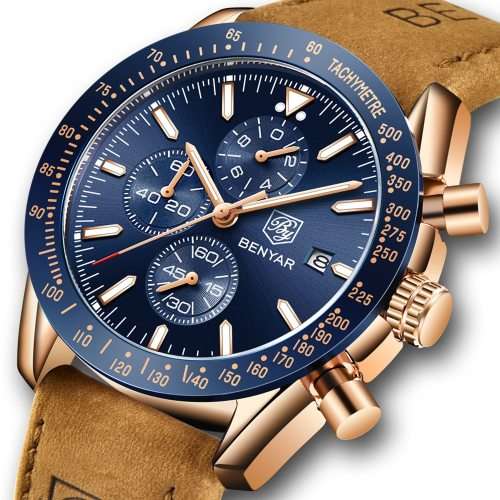 Mens Luxury Leather Watches