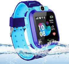 Kids Digital Smart Watch with GPS Tracking - Blue