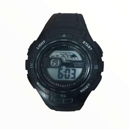 Lasika 91 Digital K-Sport Watch Black -  MWLAS091BLK