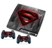 PS3 Superman Skin for PS3 (Slim)