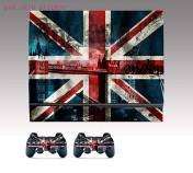 PS3 English Flag Skin for PS3 (Phat)
