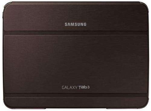 SAMSUNG GALAXY TAB 3 10.1 BOOK COVER BROWN