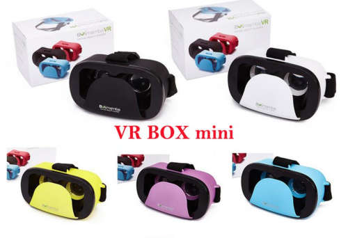 VR Box MINI 3D Glasses Helmet VR BOX Headset with Bluetooth gaming remote