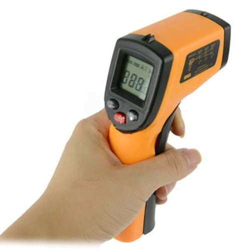 Digital LCD Non-contact Gun IR Infrared Thermometer Laser Point Temperature