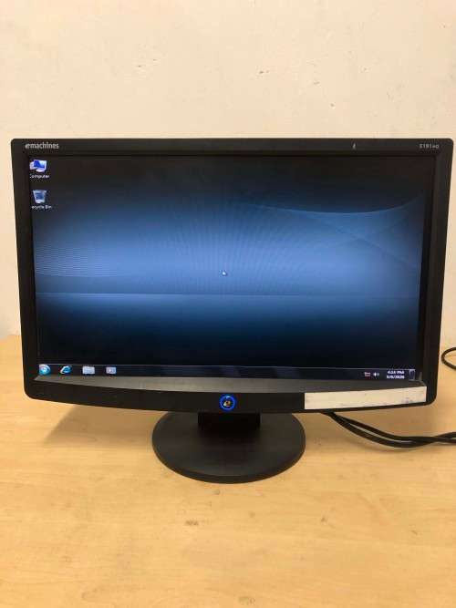 eMACHINES MODEL E191HQ STYLISH INCH LCD SCREEN MONITOR