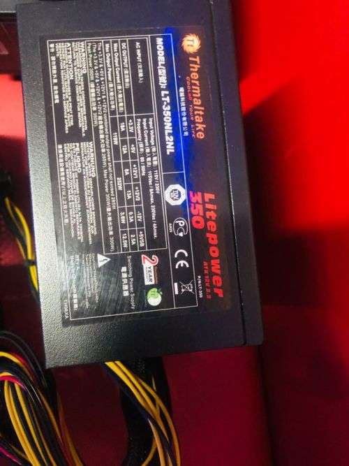 Thermaltake Litepower 350W Non-Modular PSU | Ultra Quiet