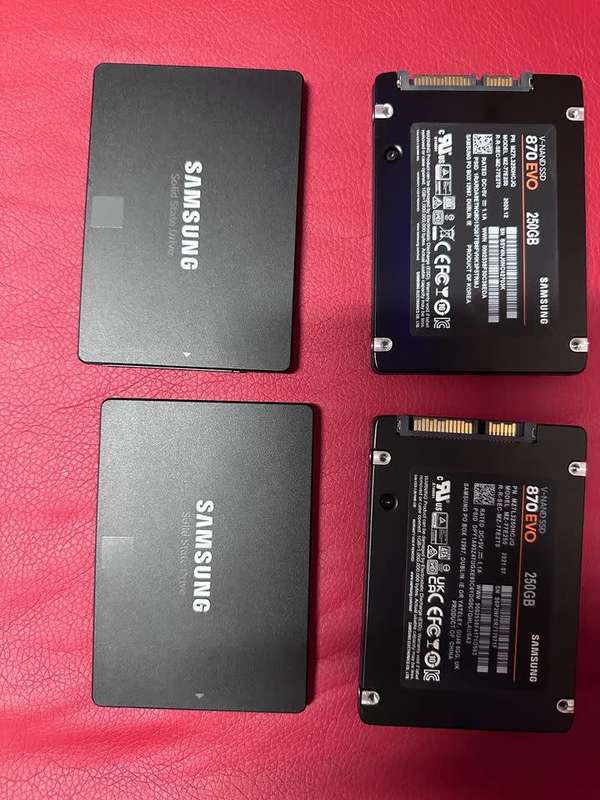 Samsung 870 Evo 250GB SSD 2.5` SATA III SSD