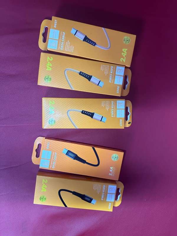 USB cable Denmen D02T TYPE-C Data Cable (1m, 2.4A) color: black