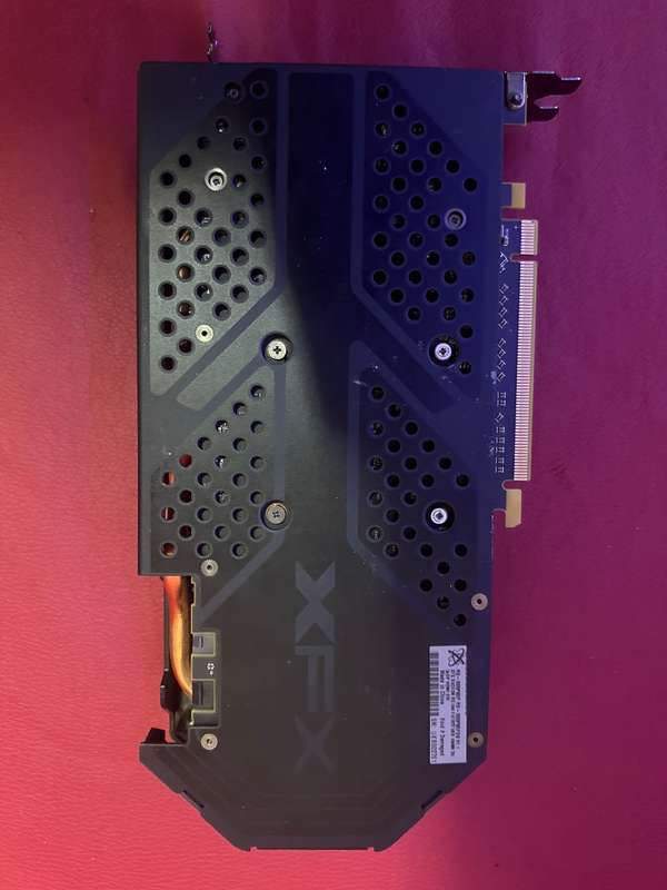 XFX RX-590P8DFD6 Radeon RX 590 Fatboy 8GB OC+ 1580MHz DDR5 3xDP HDMI DVI Graphic Cards