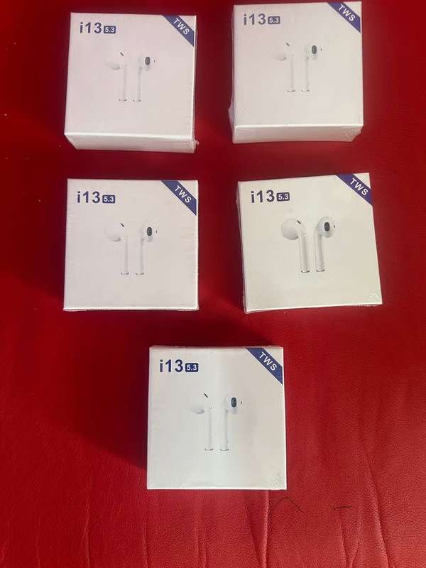 i13 TWS Bluetooth Earphones with Charging Case