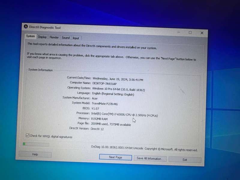 Acer TravelMate P278-MG i7-6500U 17.3` Notebook PC+ 1TB HDD + 8GB RAM+NVIDIA GeForce 920M 2GB