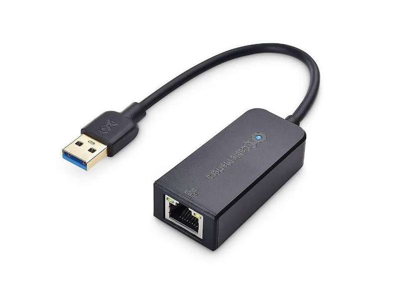 USB 3.0 to RJ45 Ethernet Adapter Supports 10/100/1000 Mbps
