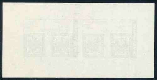 South Africa 1971 "10th Anniversary" Congratulations Sheetlet from Davaar Island (**)
