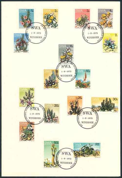 SWA 1973 Second Definitive Issue Signed Official First Day Folder