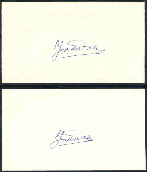 South Africa 1977 Signed Official First Day Covers x (2)