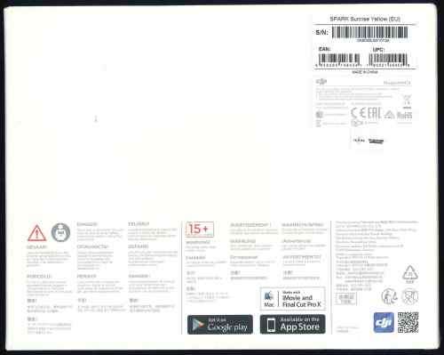 DJI SPARK Sunrise Yellow Mini Drone - Brand New - Never Opened - Still in Sealed Box