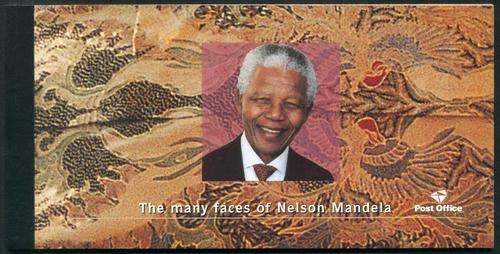 South Africa 2001 "The Many Faces of Nelson Mandela" complete Booklet