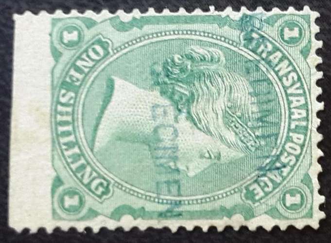 Transvaal 1878/80 Scarce Queen Victoria 1 shilling Specimen stamp