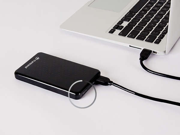 2TB EXTERNAL HARD DRIVE TRANSCEND STOREJET 25A3