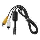 AV Jack To 2RCA 8Pin Camera Audio Video AV Cable For Sony Matsushita Sanyo Casio