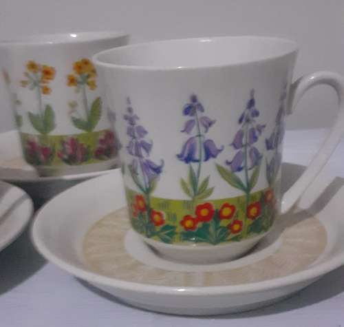 Vintage ESPRESSO Villeroy and Boch Luxemburg 4 x Duo espresso cups