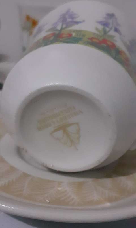 Vintage ESPRESSO Villeroy and Boch Luxemburg 4 x Duo espresso cups