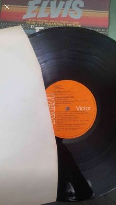 Collection of 3 Elvis Vinyls