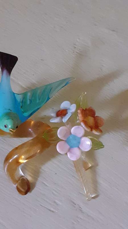 Beautiful Sculptured Murano glass Bird