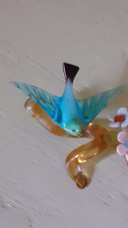 Beautiful Sculptured Murano glass Bird