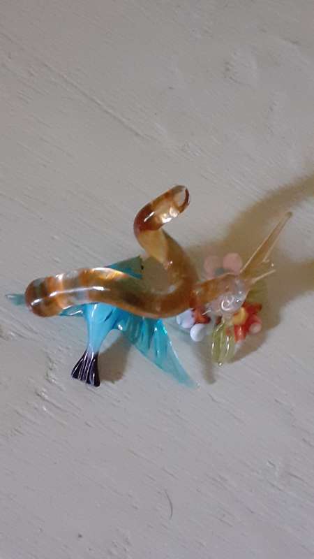 Beautiful Sculptured Murano glass Bird