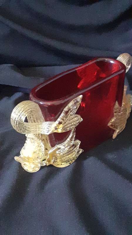 Exquisite and Rare Venetian Toothpick Holder