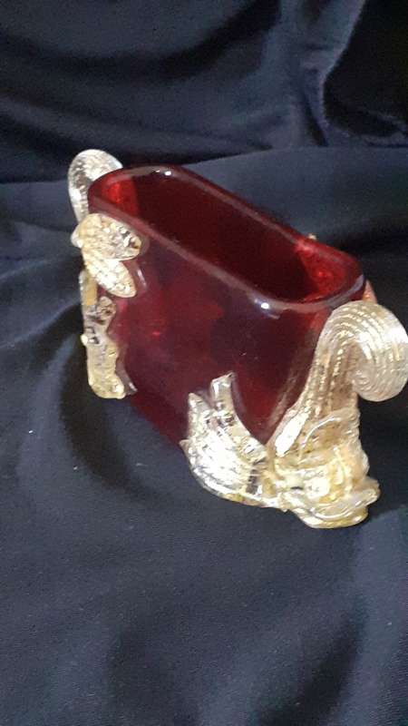 Exquisite and Rare Venetian Toothpick Holder