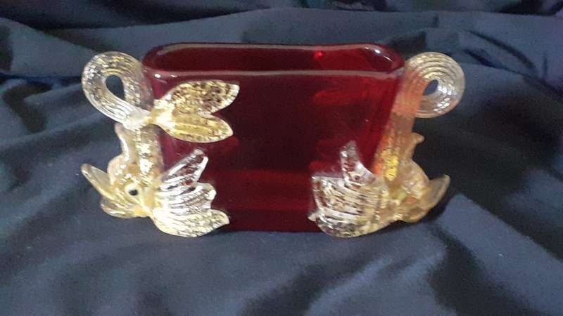 Exquisite and Rare Venetian Toothpick Holder