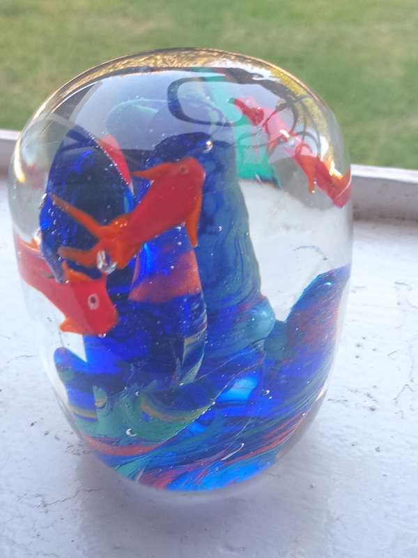 Murano Fish Aquarium Magnificent Glass Art