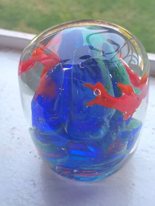 Murano Fish Aquarium Magnificent Glass Art