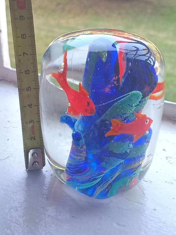 Murano Fish Aquarium Magnificent Glass Art