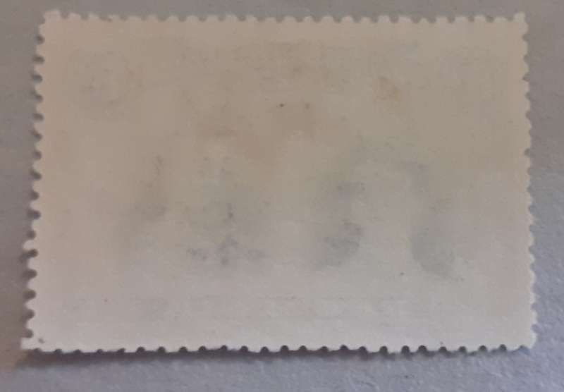 RHODESIA-Double Heads,8d, Specialised listing Perf 13.5, Black and Purple