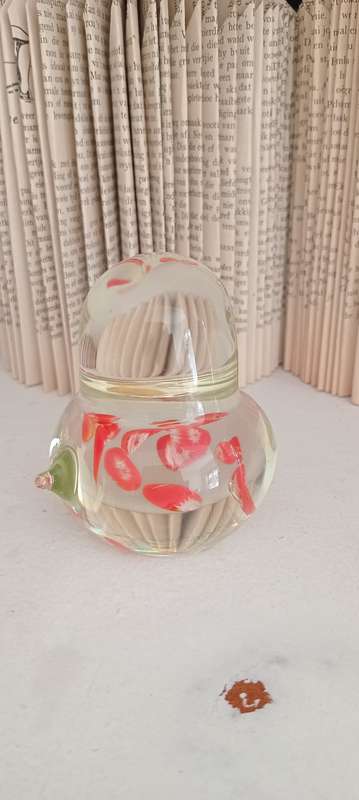 Beautifully Millefiori Style Murano Glass Bird