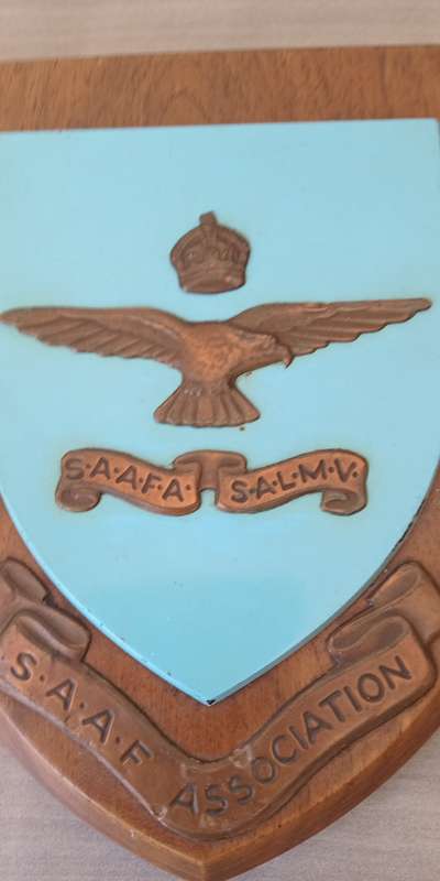 Saaf Assosiation-S.A.A.F.A  S.A.L.M.V Plaque