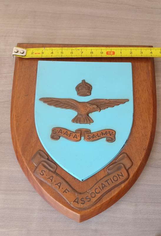 Saaf Assosiation-S.A.A.F.A  S.A.L.M.V Plaque