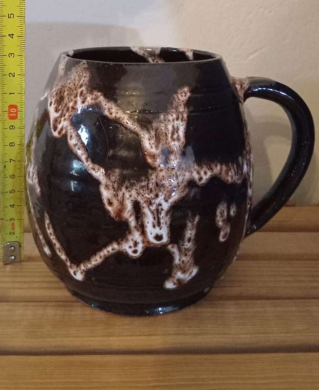 Ceramic Kloto Togo Pottery Design Jug