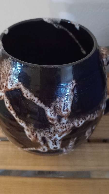 Ceramic Kloto Togo Pottery Design Jug