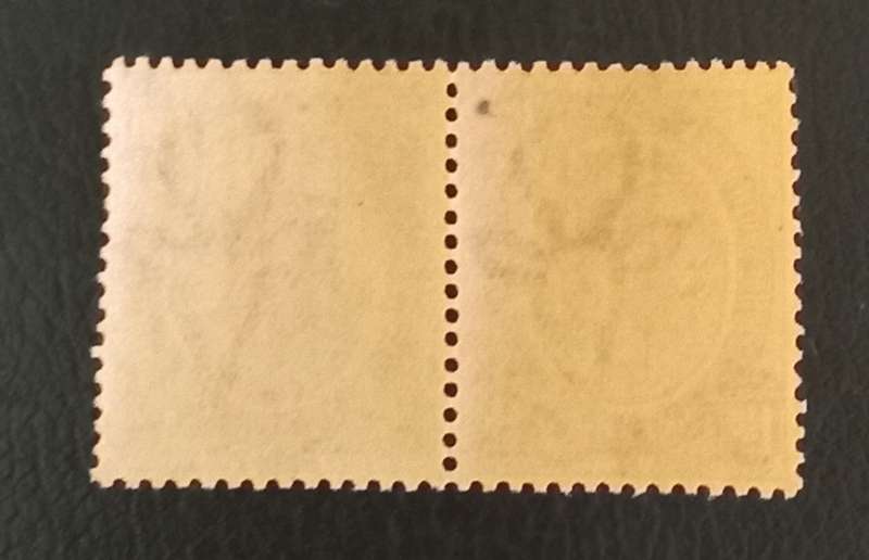 Union of SA 1 1/2d Tête-beche Pair SACC4c