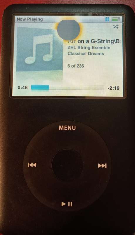 Apple iPod classic 6th Generation Black (160 GB)