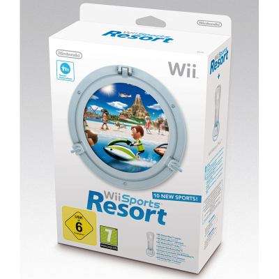 Wii Game:- {  Wii Sports Resort and Motion Plus } --- Genuine New Sealed Original