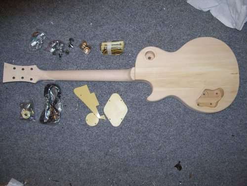 DIY Electric Guitar Kit Singlecut P90 Build Your Own Guitar Kit