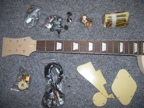 DIY Electric Guitar Kit Singlecut P90 Build Your Own Guitar Kit
