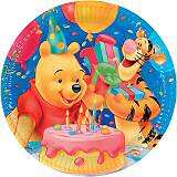 Winnie the Pooh - 23cm dia - Paper plates - 10s